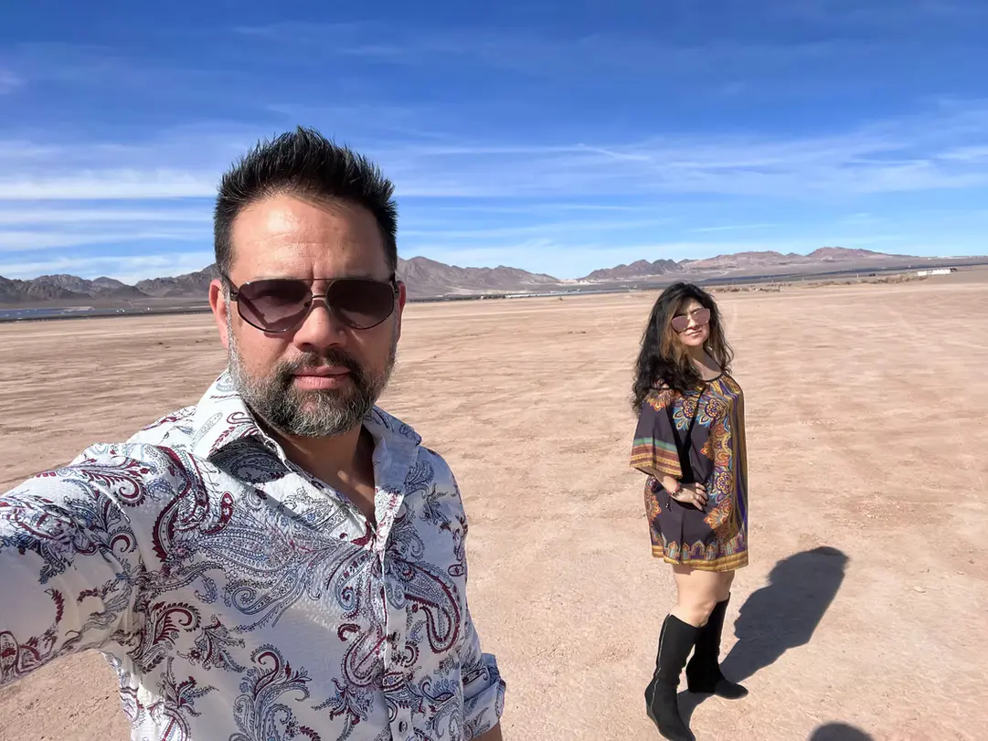 The Las Vegas, Nevada Desert During A Trip To Our Annual Photographers Conference